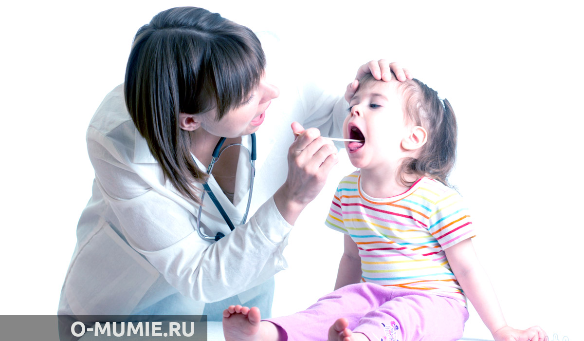 Лечение аденойдов у детей с мумиё